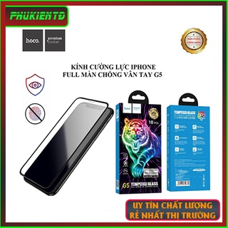 Kính cường lực full hoco g5 cho các dòng iphone chính hãng