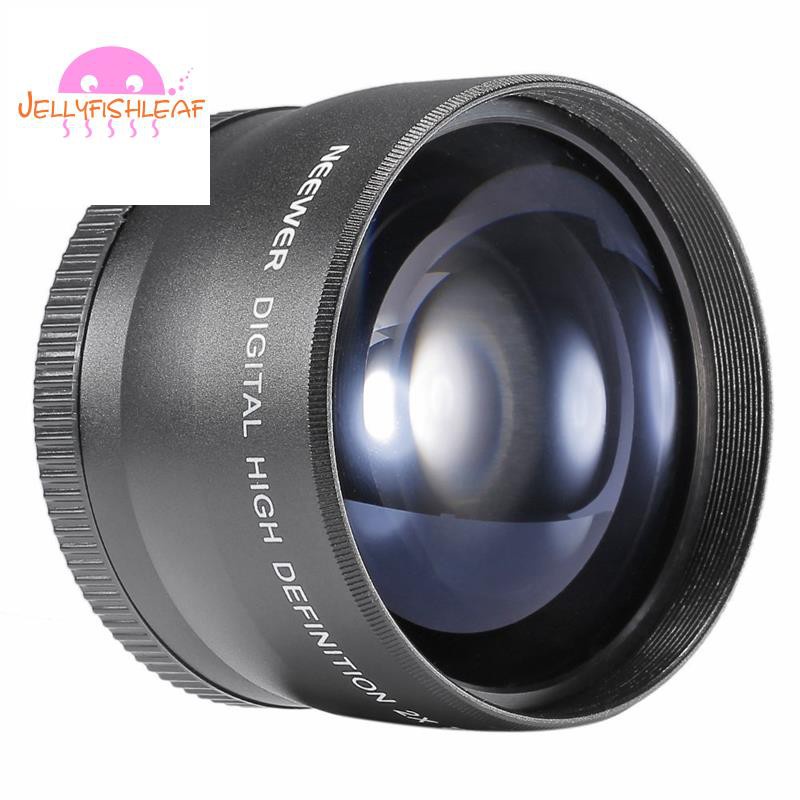 58mm 2X Telephoto Lens Tele Converter for Canon Nikon Sony Pentax 18-55mm