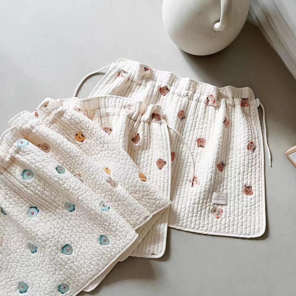 Tấm Che Nắng Xe Hơi Dày Dặn Thêu Họa Tiết Kiểu Hàn Quốc Dễ Thương Cho Bé