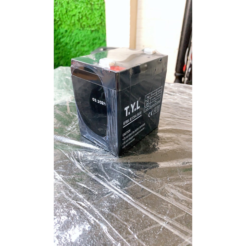 Bình ắc quy 12v-4.5ah, ắc quy 12v cho loa kéo, xe máy - BH 3 tháng - 1 đổi 1  - Hàng chất lượng