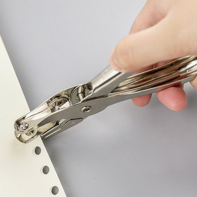 Dụng Cụ Bấm Lỗ Giấy  FREESHIP  INOX Thủ Công Bullet &amp; Journal Dùng Để Bấm Lỗ, Đục Lỗ Giấy, Làm Sổ Còng, Giấy Refill