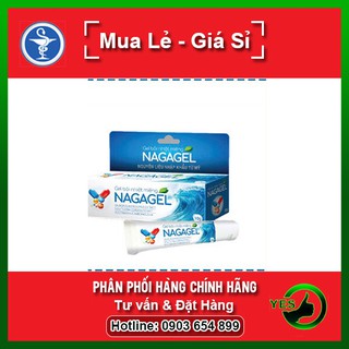 ❤ Gel Bôi Nhiệt Miệng Nagagel - Giúp Ngăn Ngừa Sự Phát Triển Của Vi Khuẩn Gây Nhiệt Miêng & Viêm Lợi