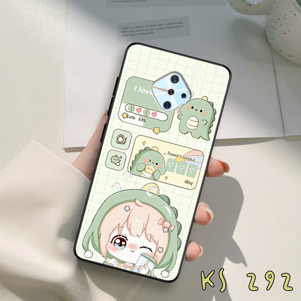 Ốp lưng Vivo S1 - Vivo S1 Pro - Ốp in hình khủng long,dinosaur dễ thương