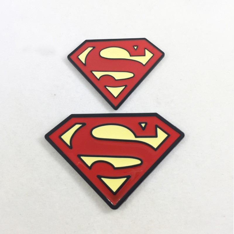 Logo Siêu Anh Hùng 3d Bằng Kim Loại Trang Trí Xe Hơi