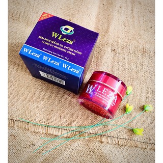 Combo 6 hộp kem Wleza chống trắng, Mụn, Trắng da 40g