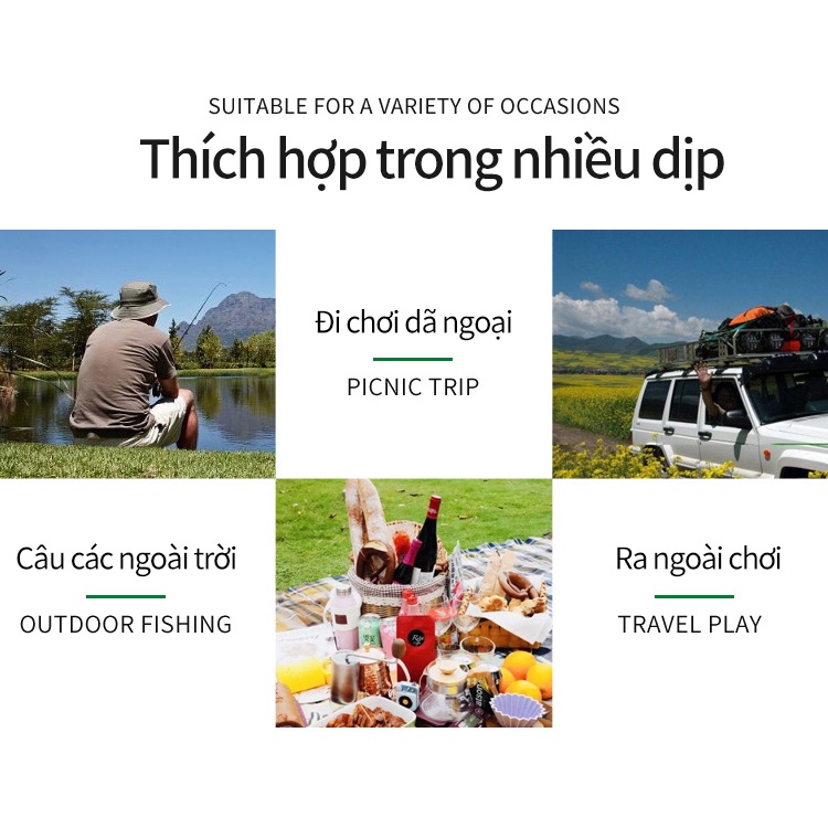 Ghế xếp tiện lợi ngoài trời Dễ dàng mang theo Câu cá vẽ tranh làm bài tập ngoài trời