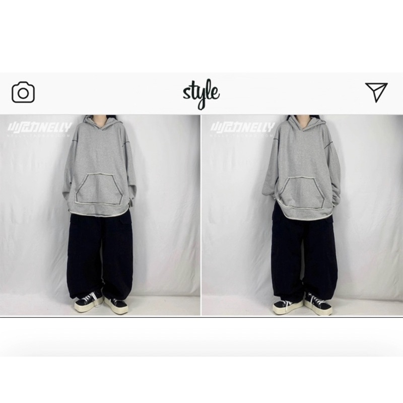 Áo nỉ mỏng có mũ NELLY