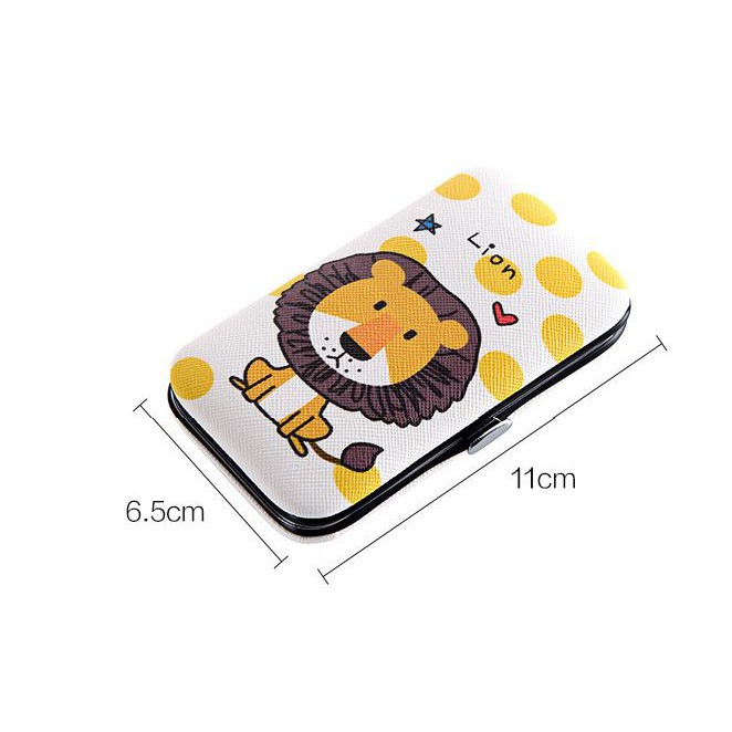 Bộ kềm cắt móng tay 7 món hình thú dễ thương đáng yêu tiện lợi