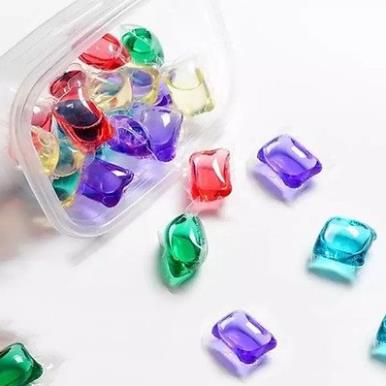 Hộp viên xả quần áo, viên xả thay thế nước giặt tiện lợi hộp 30 viên.