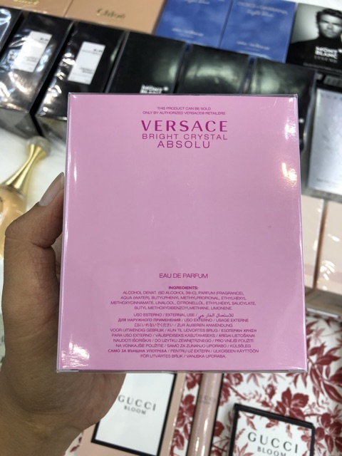 Nước Hoa Versace Bright Crystal Absolu 90ml