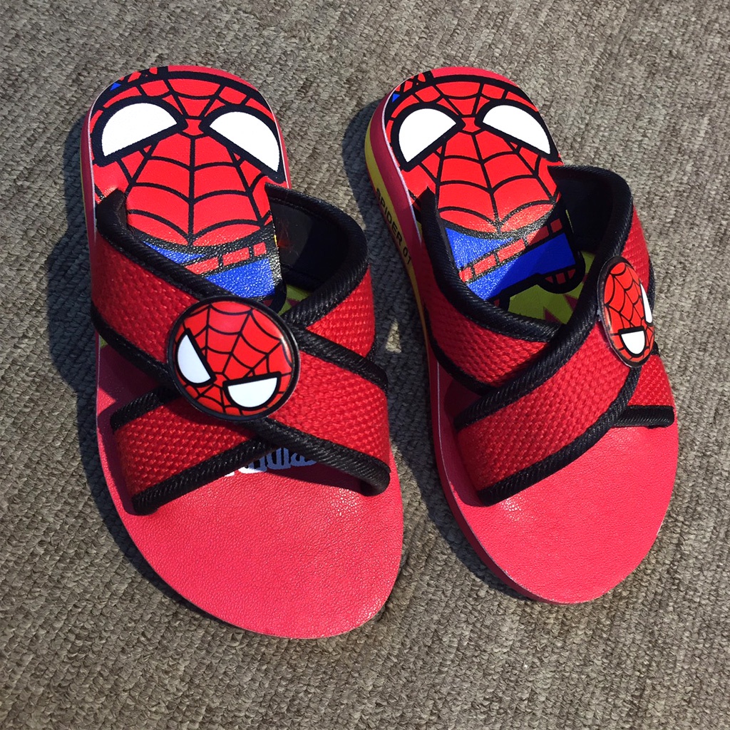 Dép Siêu Nhân Nhện Cho Bé Trai Quai Chéo Sành Điệu Chính Hãng Cartoon Agency Thái Lan