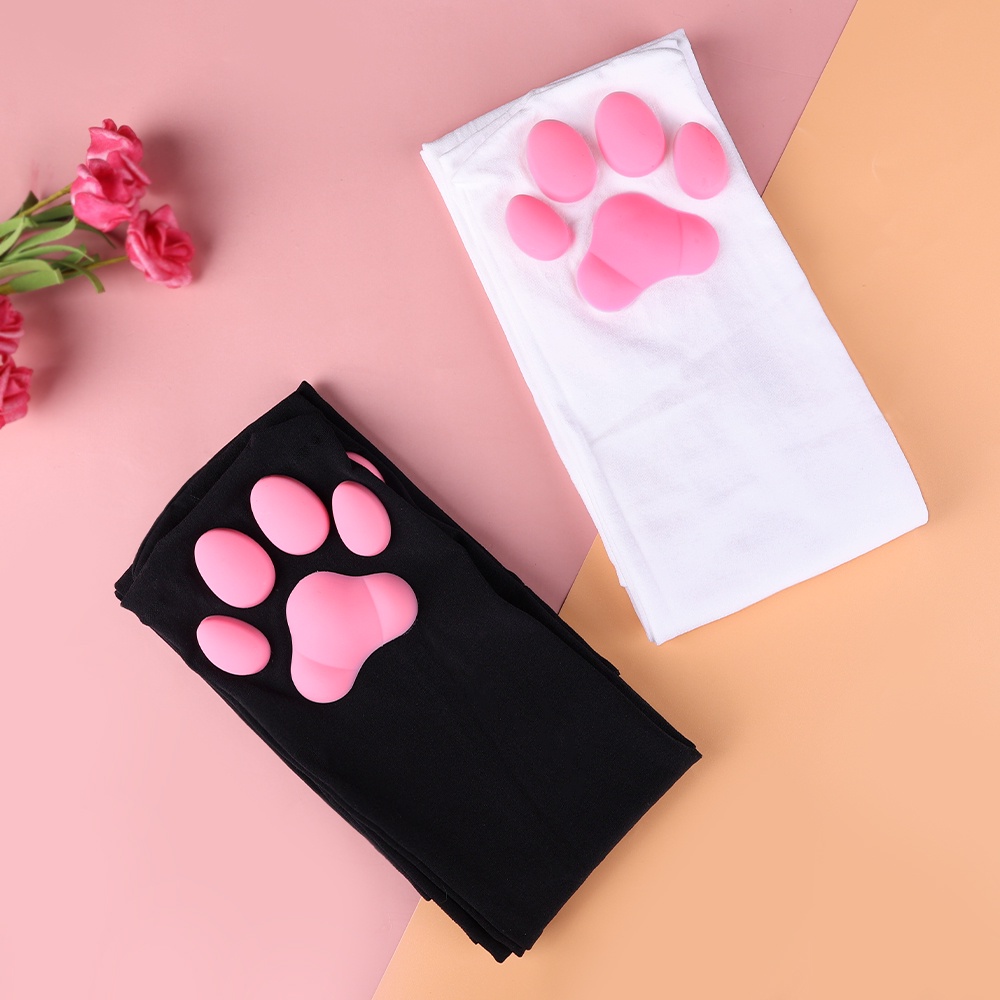 Vớ Cổ Cao Hình Chân Mèo 3D Dễ Thương Phong Cách Nhật Bản Thời Trang Cho Nữ Hóa Trang