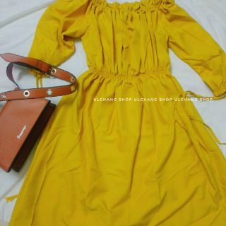 🌈Đầm trễ vai dây rút mặc 2 kiểu (kèm ảnh thật)