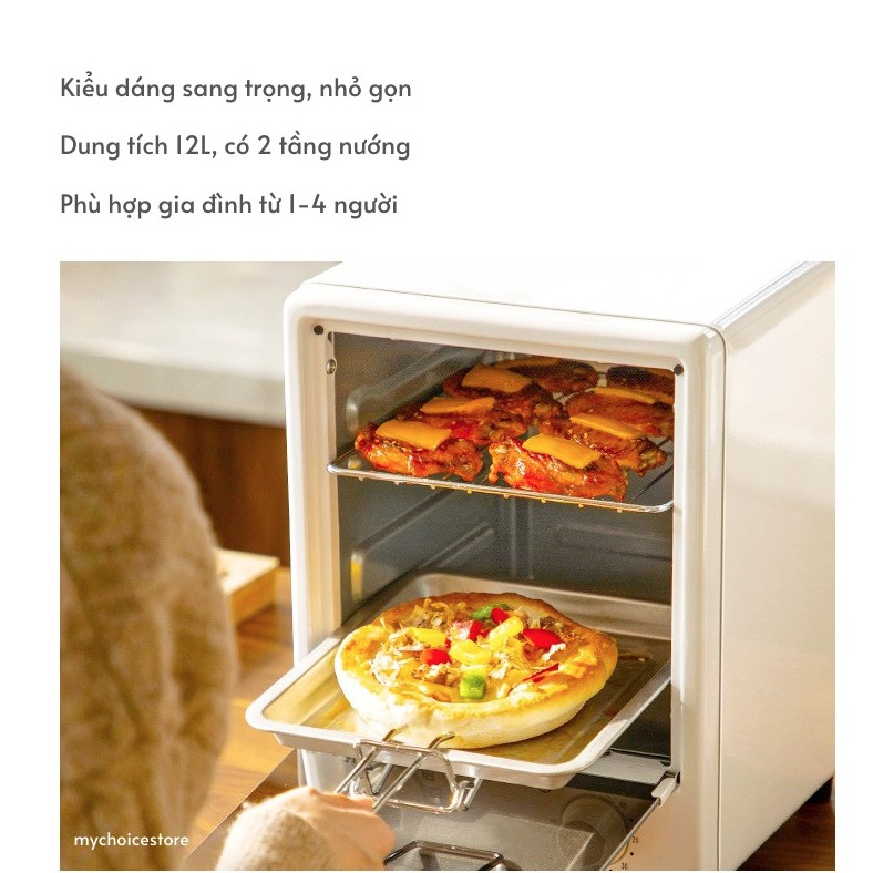 Lò vi sóng nướng bánh chuyên dụng 12L OLAYKS