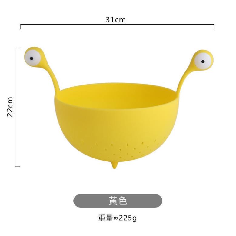 Rổ đựng hoa quả Monster - Rổ ốc sên cục ngỗ nghĩnh siêu hot - Lỗi 1 đổi 1 trong 14 ngày