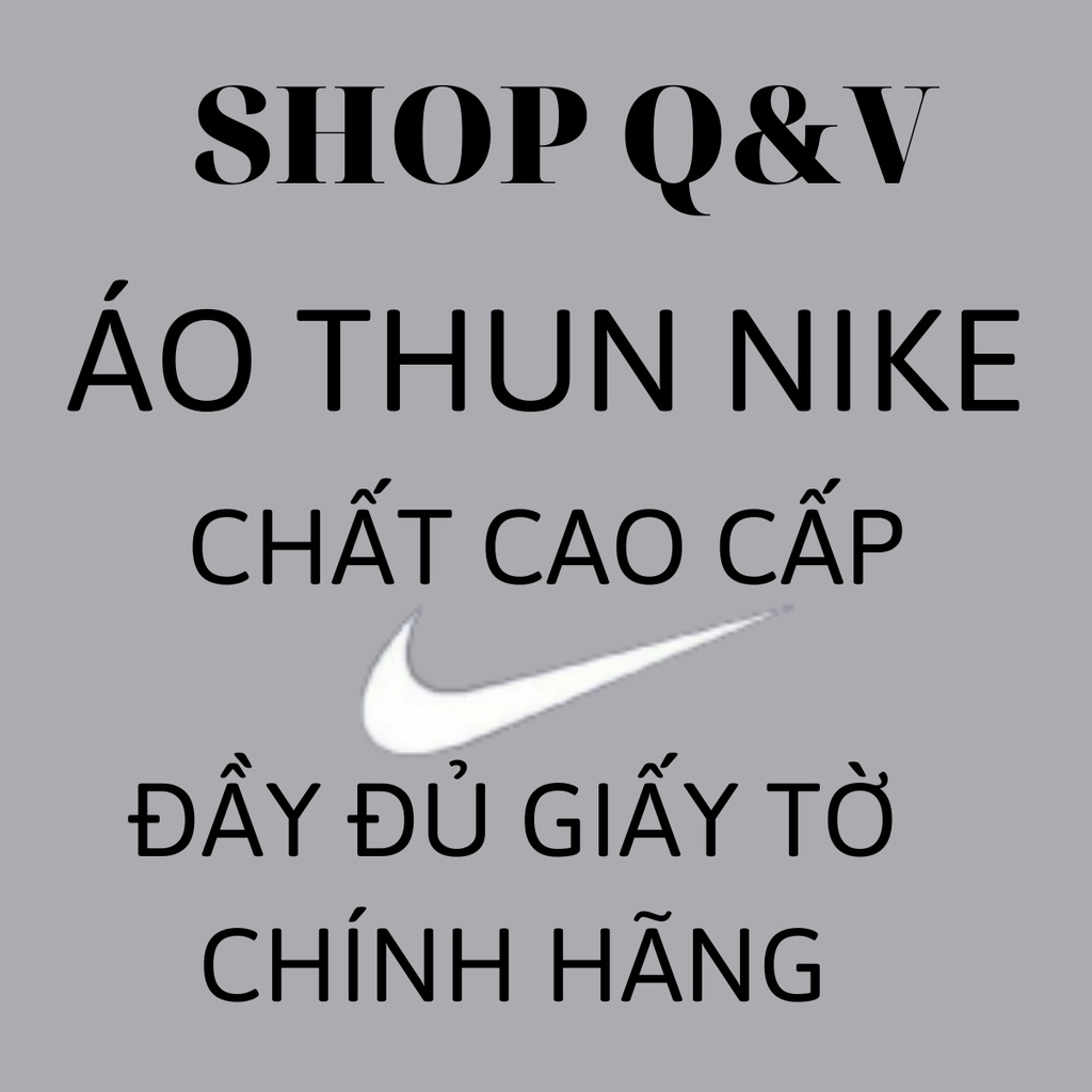 Áo thun nike swoosh logo chất coton - hàng xịn - SHOP Q&amp;V