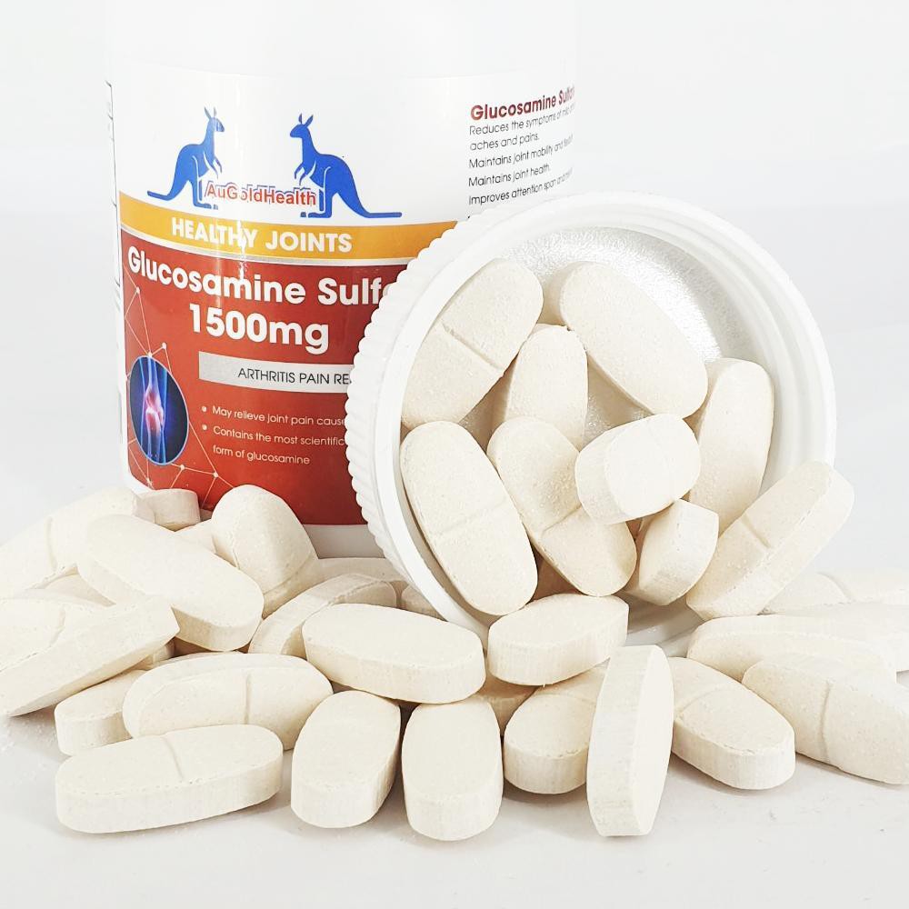 Viên Uống Hỗ Trợ Xương Khớp Augoldhealth Glucosamine Sulfate 1500mg của Úc - 100 Viên