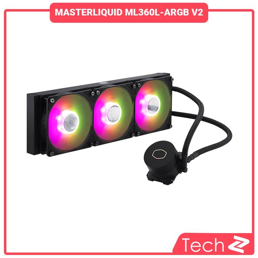 Tản nhiệt nước CPU Cooler Master MasterLiQuid ML360L ARGB V2