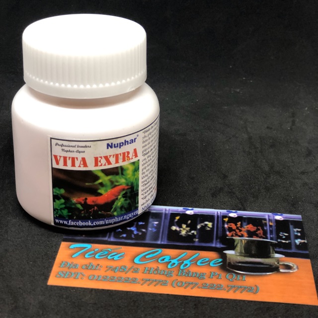 Nuphar VITA EXTRA - Tăng cường Vitamin cho cá và tép