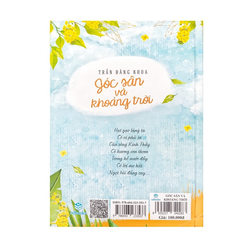 Sách - Góc Sân Và Khoảng Trời - ndbooks