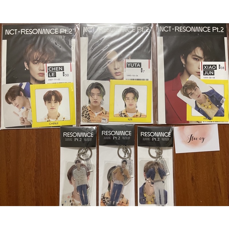 Có sẵn Keyring + sticker photo NCT2020