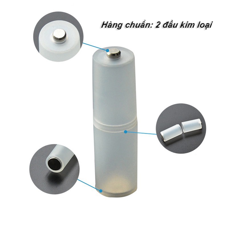 Hộp đựng chuyển đổi pin AAA sang AA, pin 3A sang 2A