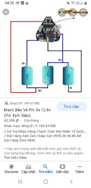 MẠCH 3S - 25a - 30a mới