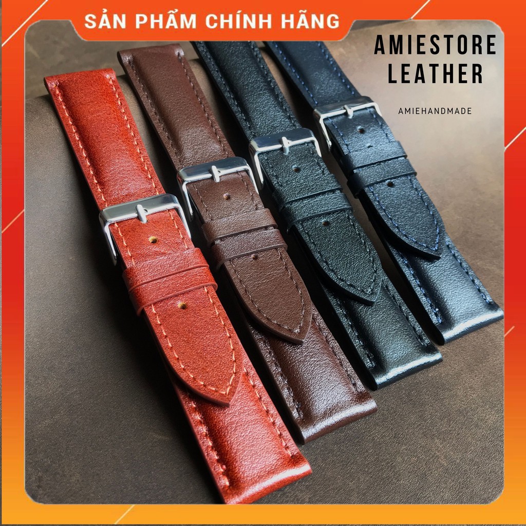 [ Uy Tín ] Dây Da Đồng Hồ Nam - Đồng Hồ Dây Da Nam - Amiestore Leather