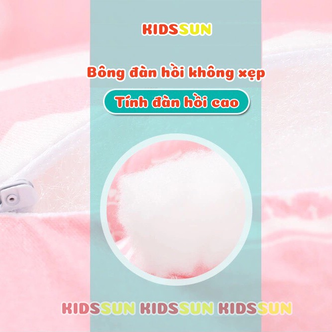 Gối Bầu Cánh Tiên KIDSSUN Cao Cấp Nâng Chất Liệu Cottot Và Bông Độ Đàn Hồi Cao  Đỡ Bụng Giảm Đau Lưng Cho Bà Bầu