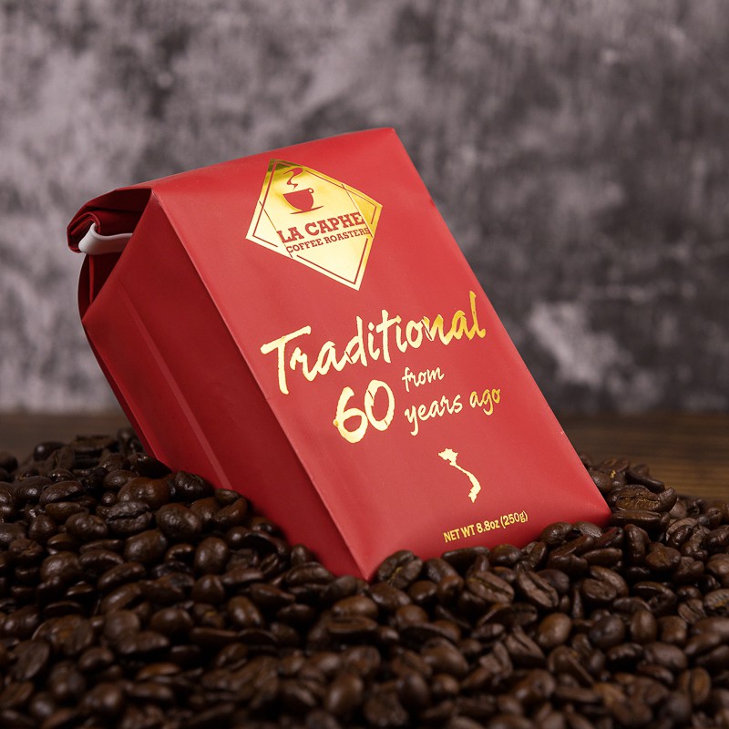 Cà Phê Truyền Thống [250g] Hương Vị Của Lịch Sử Cà Phê Việt Nam Giai Đoạn 1948-1968 | BigBuy360 - bigbuy360.vn