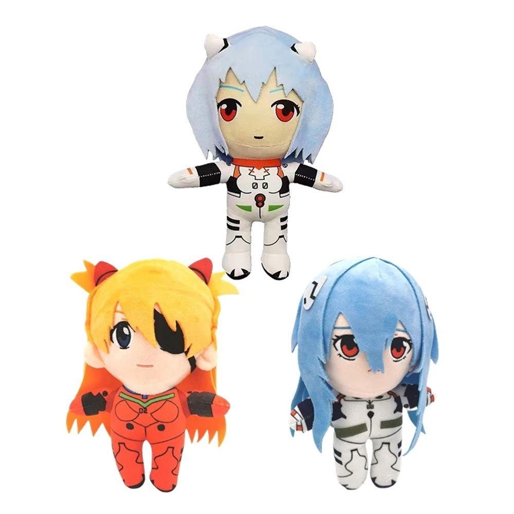 Thú Nhồi Bông Hình Nhân Vật Hoạt Hình Ayanami Rei 25CM