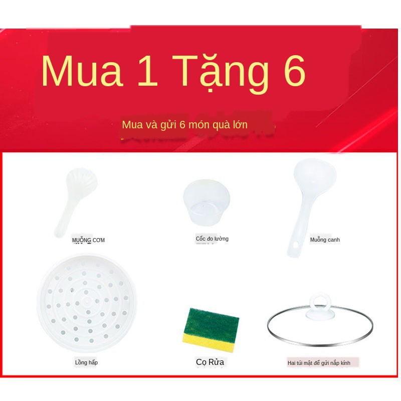 ✹◕♠Thương hiệu cũ nồi cơm điện đa năng Red Triangle Group chính hãng 3L4L5L lít bổ sung thông minh gia đình