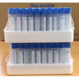 Ống nghiệm nhựa EDTA nắp xanh