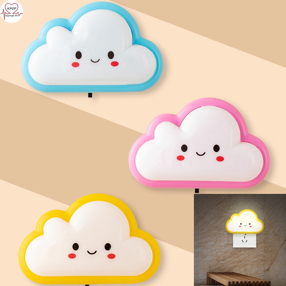 Đèn ngủ LED hình đám mây đáng yêu tiết kiệm năng lượng