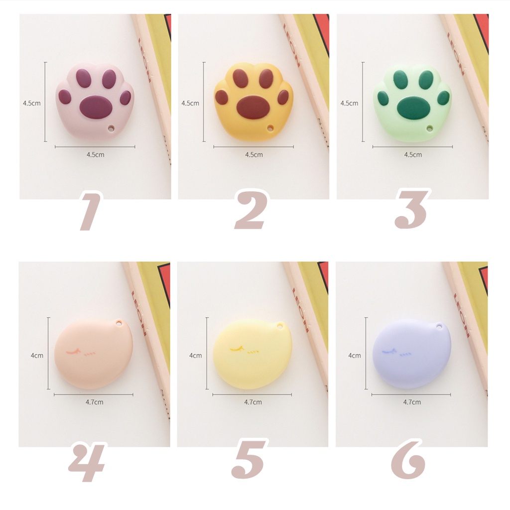 Dao cắt giấy mini hình dấu chân mèo dễ thương