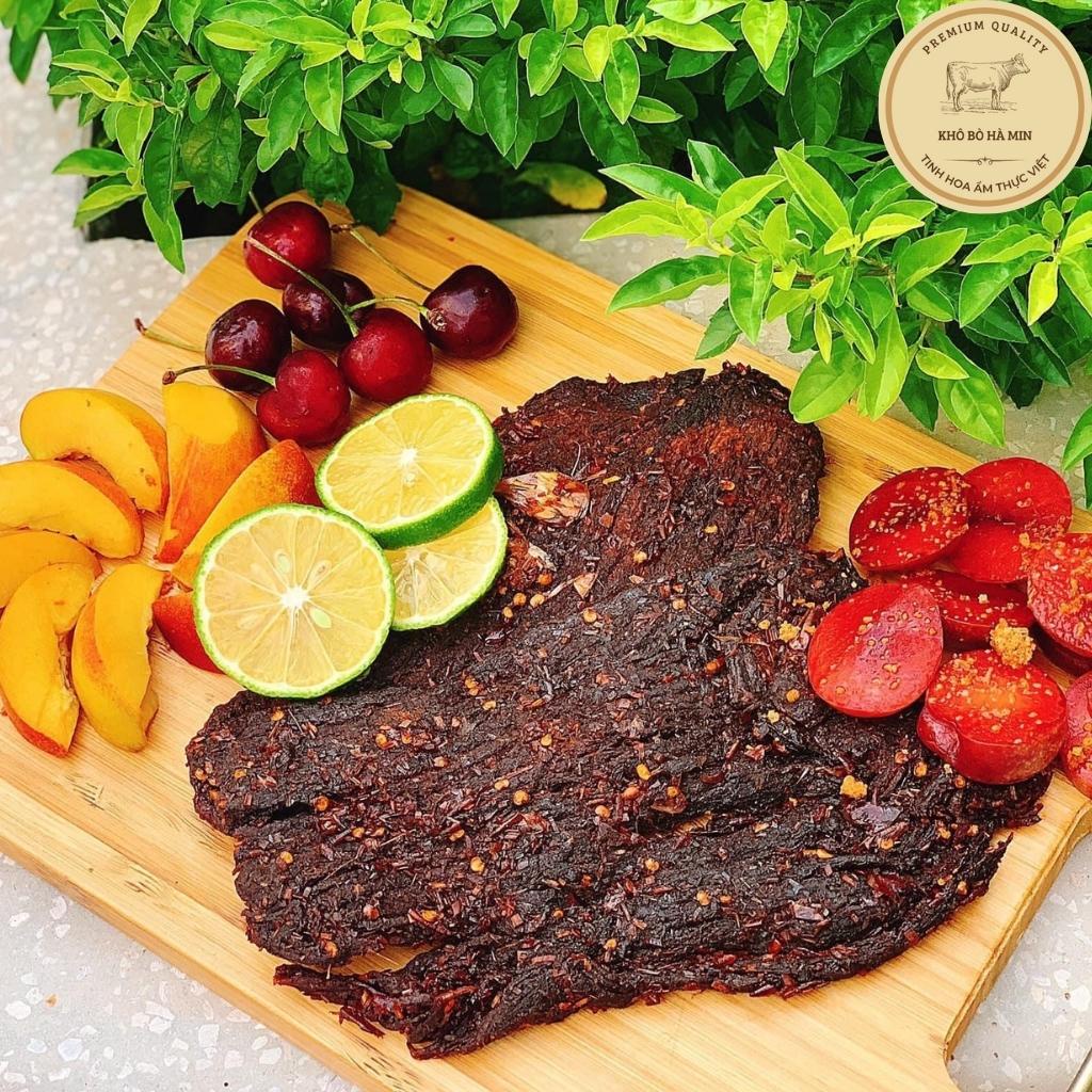 Khô Bò Mềm Khô Bò Miếng 500gr Loại Đặc Biệt Làm 100% Từ Lõi Thăn Bò Chất Lượng Không Chất Bảo Quản Hà Min | BigBuy360 - bigbuy360.vn