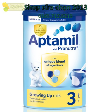 Sữa Aptamil Anh 3 900g