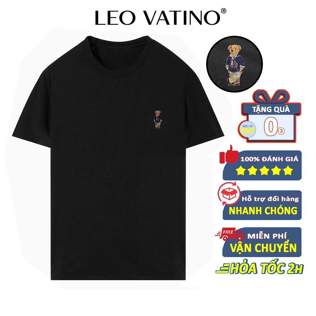 Áo thun nam cổ tròn in cao cấp vải Cotton xuất xịn,chuẩn form,trẻ trung, năng động THLV-M9 - Leo Vatino