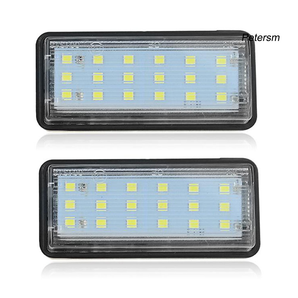 TOYOTA Set 2 Đèn Led Gắn Biển Số Xe Ô Tô Toyota Lx470 Lx570 Gx470