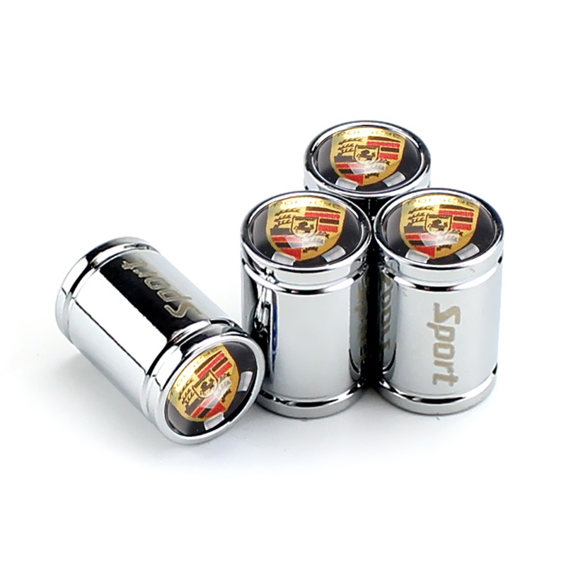 Bộ 4 Nắp Van Bánh Xe Hơi Porsche 911 718 Hộpster Cayman Panamera