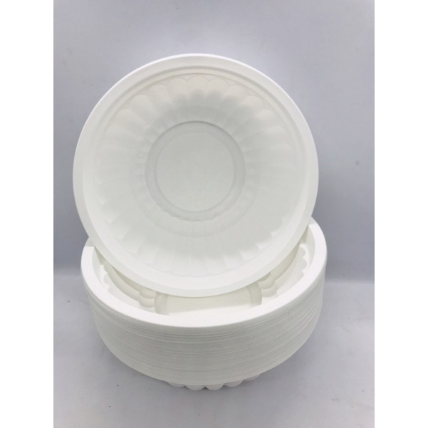 10 Bát nhựa ăn 1 lần Bát nhựa du lịch bát giấy dùng 1 lần