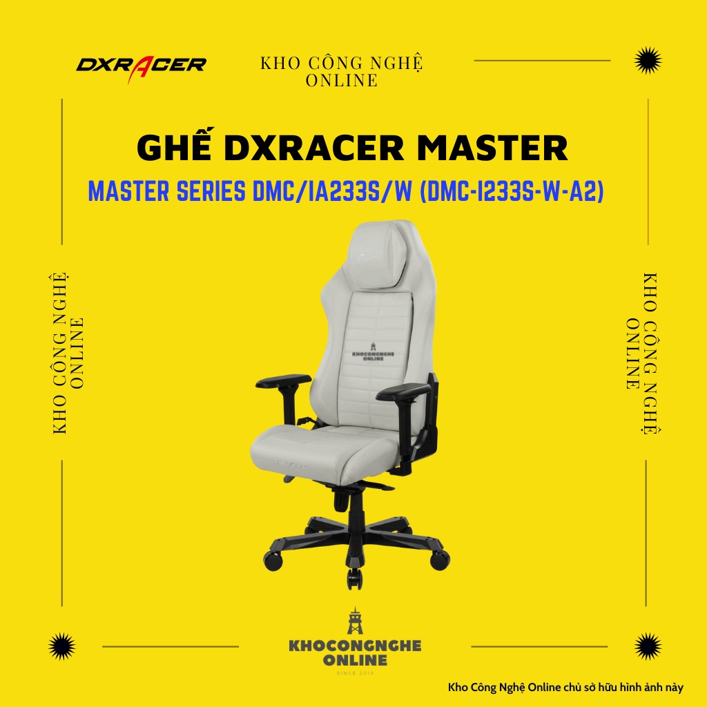 Ghế DXRACER Master series DMC/IA233S/W (DMC-I233S-W-A2)