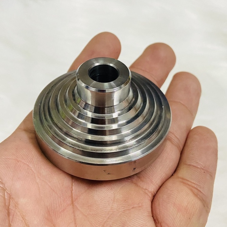 ( Jupiter Trước Đĩa ) Bộ chụp cóc công tơ mét kèm canh đĩa bánh trước sau inox 304 bao sáng bóng