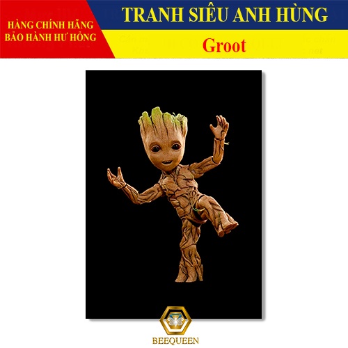 [MS1-25] Tranh Siêu Anh Hùng Người Cây - Groot