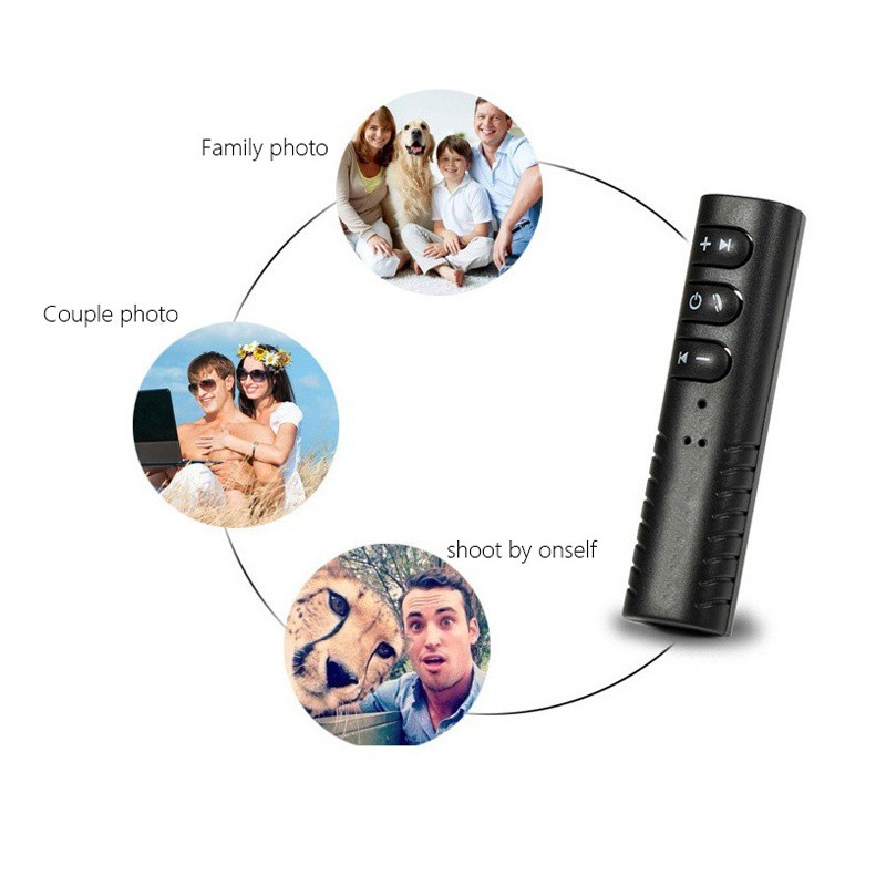 Thiết bị thu phát âm thanh bluetooth không dây trên ô tô 3.5mm