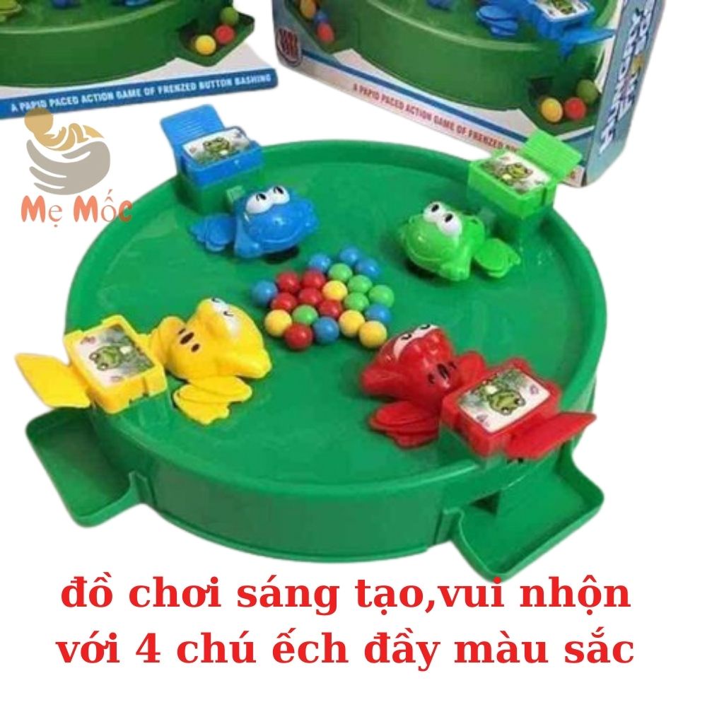 Bộ Đồ Chơi Ếch Ăn Bi Cho Cả Gia Đình 4 Người Chơi, Đồ Chơi Giải Trí Cho Bé Shop Mẹ Mốc ,EAB