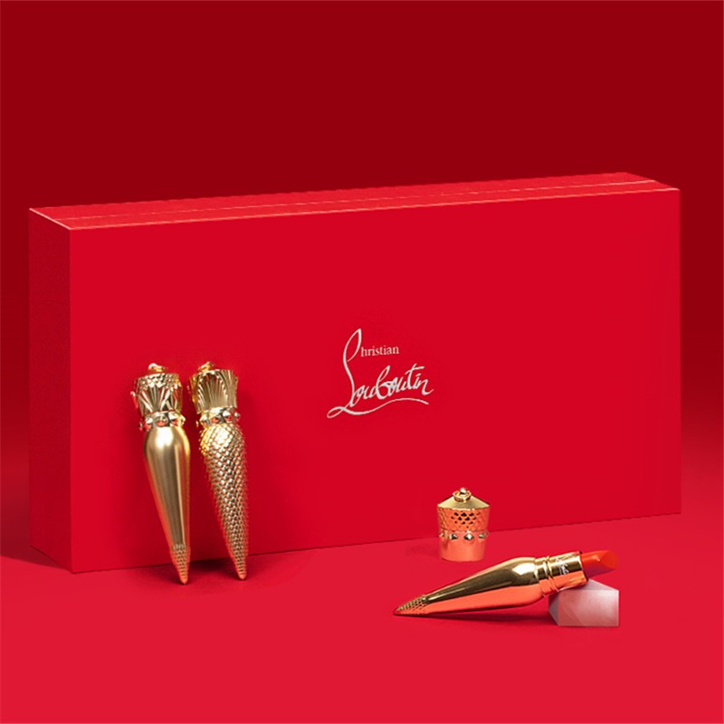 Yolo ❤   Christian Louboutin CL Lipstick Diced Carrot Queen's Scepter 001M Black Tube Gold Tube Lipstick3.8g | BigBuy360 - bigbuy360.vn