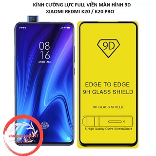 Dán full màn 9D glue Redmi K20/ K20 pro