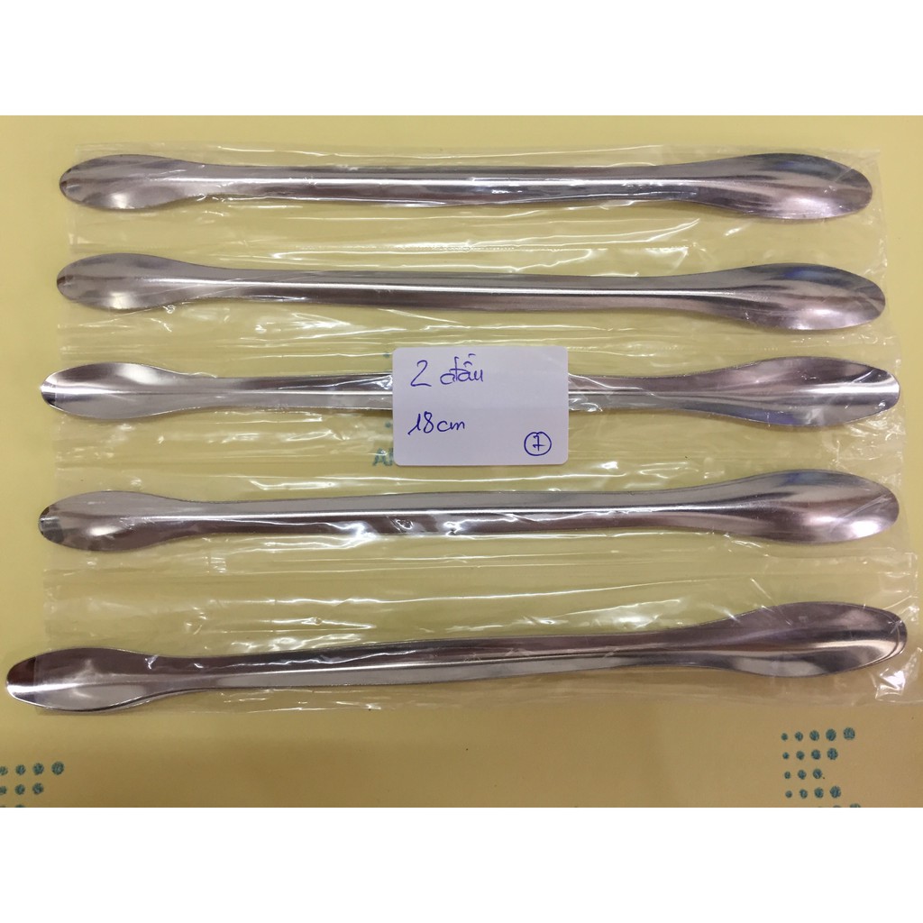 Thìa cân 2 đầu, 18cm