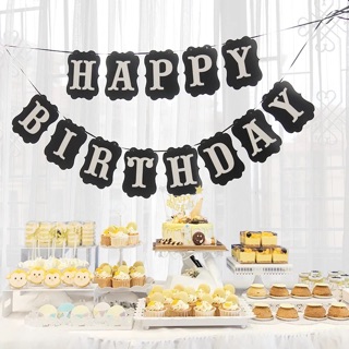 Dây chữ Happy birthday giấy